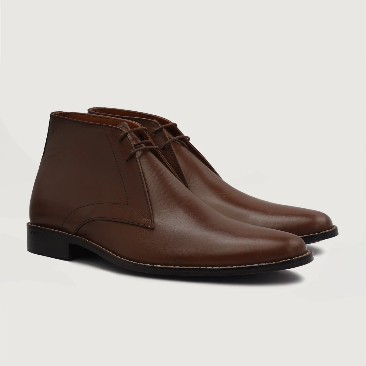 Corry Chukka Castanho Botas em couro para Homem For Men in Brown Full-Grain Leather - Vista de perfil | Comprar online