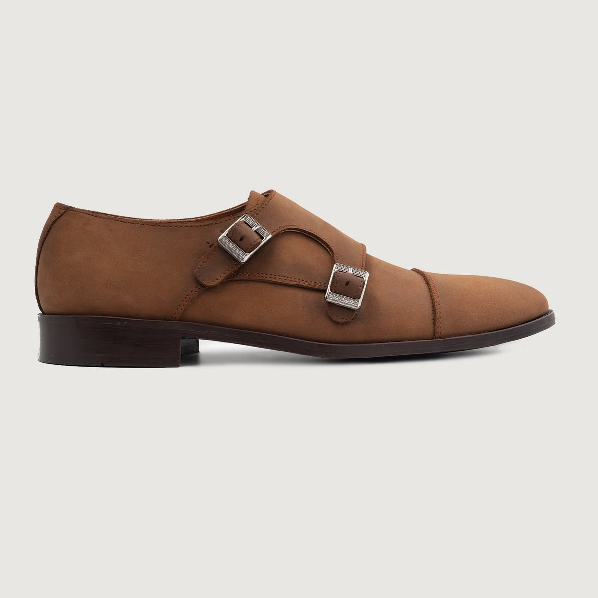 Boston Sapatos em couro Oil Pull-up Castanho Sapatos em couro For Men - Contraforte reforçado e costuras duplas de precisão