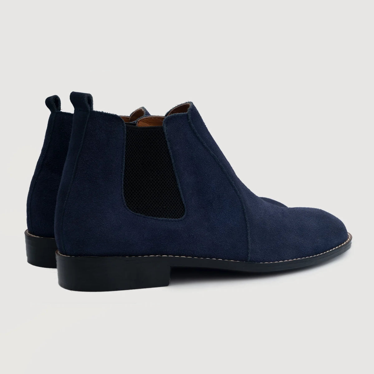 Clarkson Chelsea Midnight Azul Suede Botas em couro para Homem For Men - Contraforte reforçado e costuras duplas de precisão