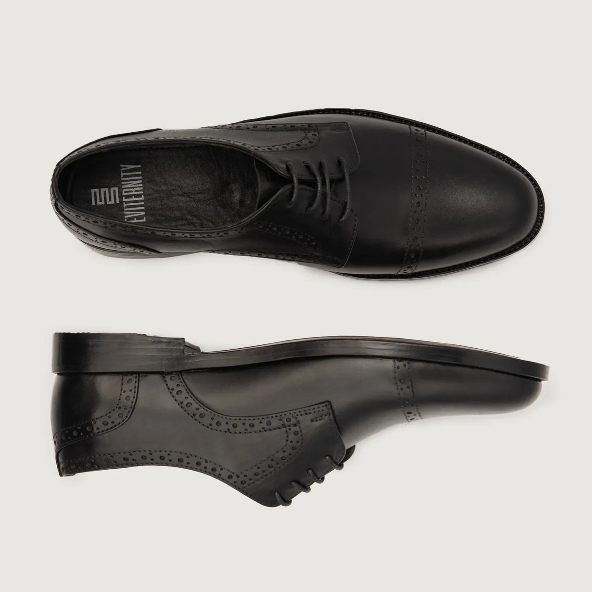 Dirk Brogues Sapatos Derby em couro para Homem - Contraforte reforçado e costuras duplas de precisão
