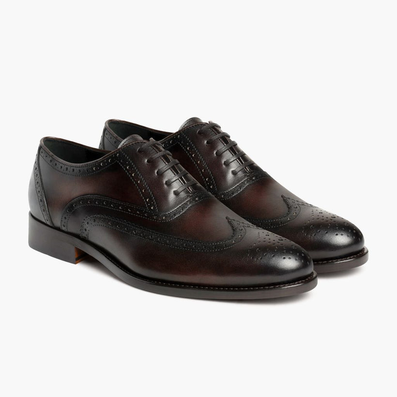 Aviator Chocolate Leather Loafers para Homem