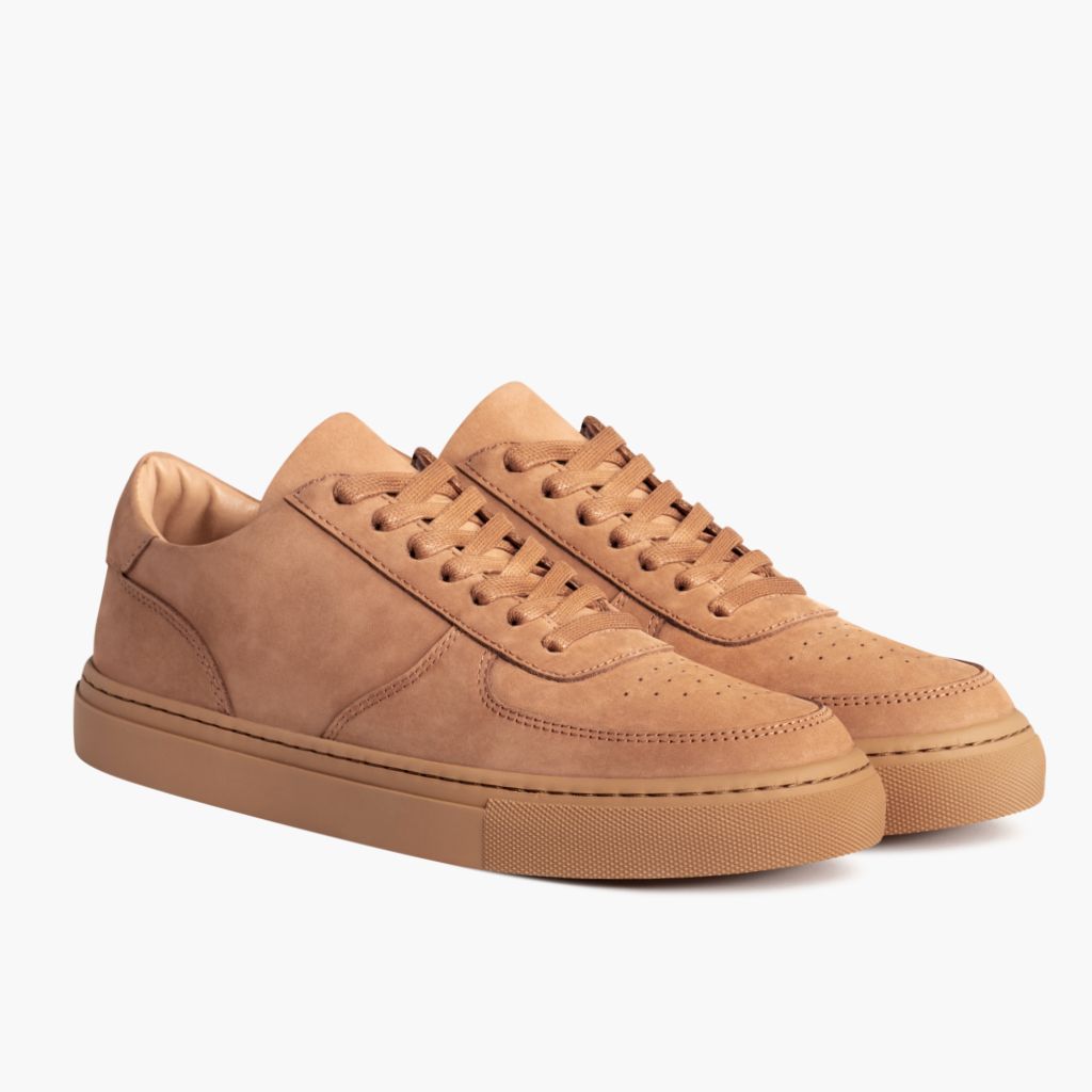 Court Clay Sapatilhas em pele para Homem in Classic Full-Grain Leather - Vista de perfil | Comprar online