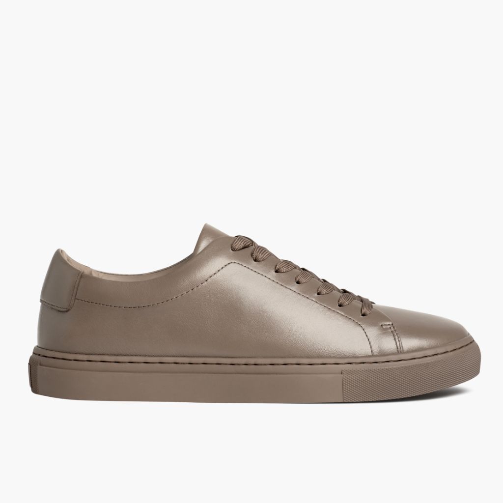 Classic Full-Grain leather Sneakers - Construção de vira Goodyear e biqueira