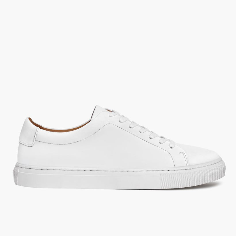 Encore White Leather Sneakers para Mulher