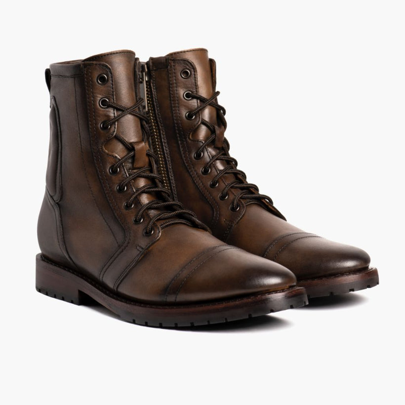 Casa Moto Anejo Leather Boots para Homem