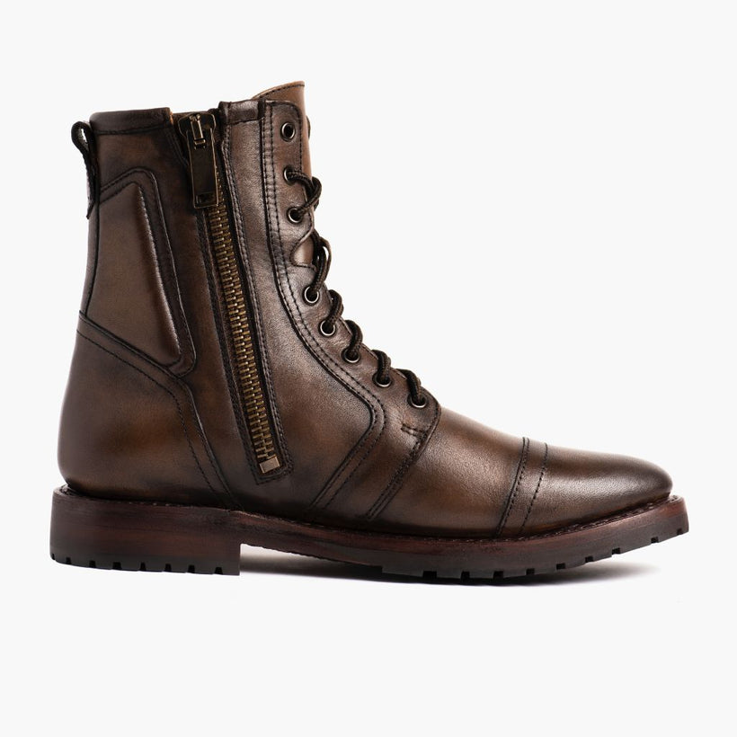 Casa Moto Anejo Leather Boots para Homem