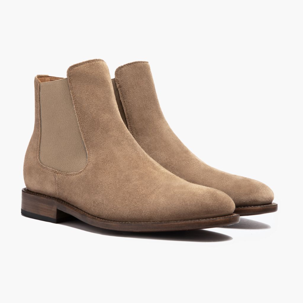 Cavalier Sandstone Botas em couro para Homem in Classic Full-Grain Leather - Vista de perfil | Comprar online