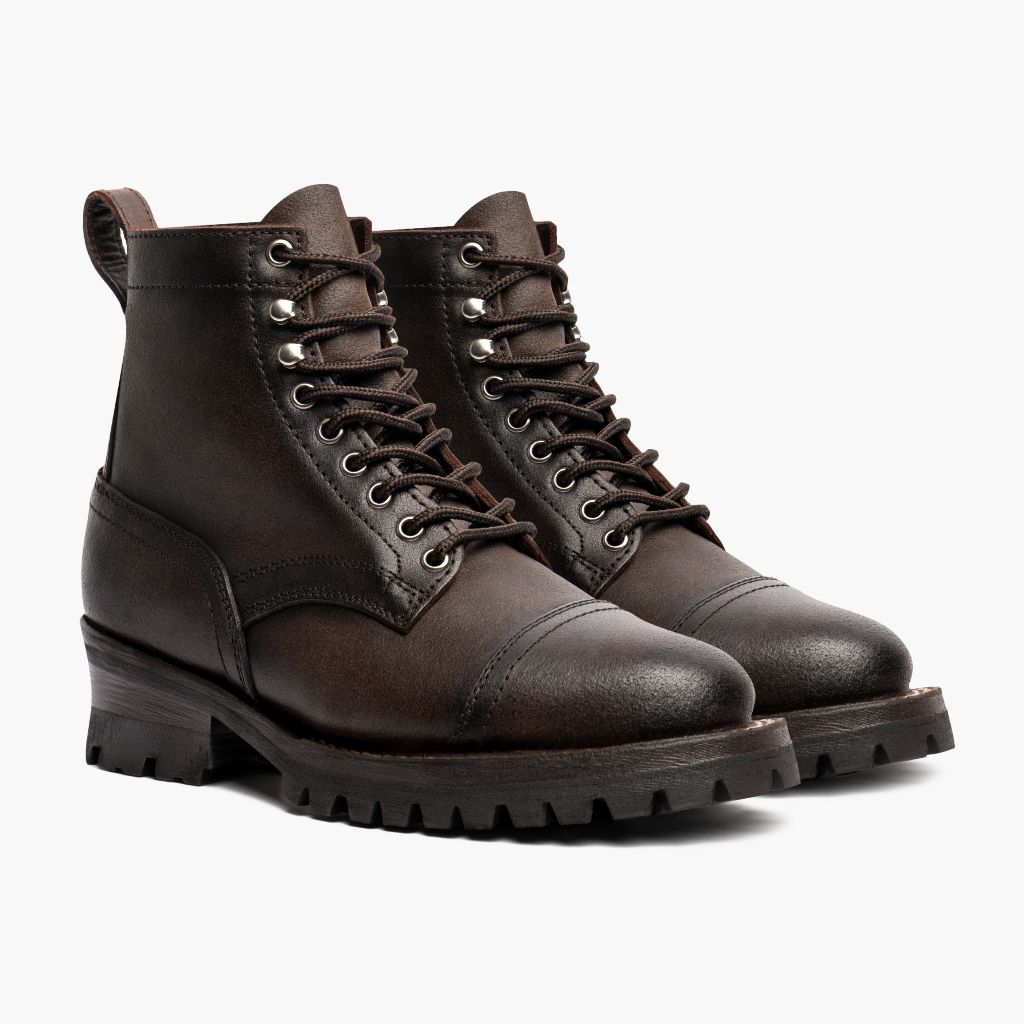 Challenger Canyon Botas em couro para Homem in Classic Full-Grain Leather - Vista de perfil | Comprar online