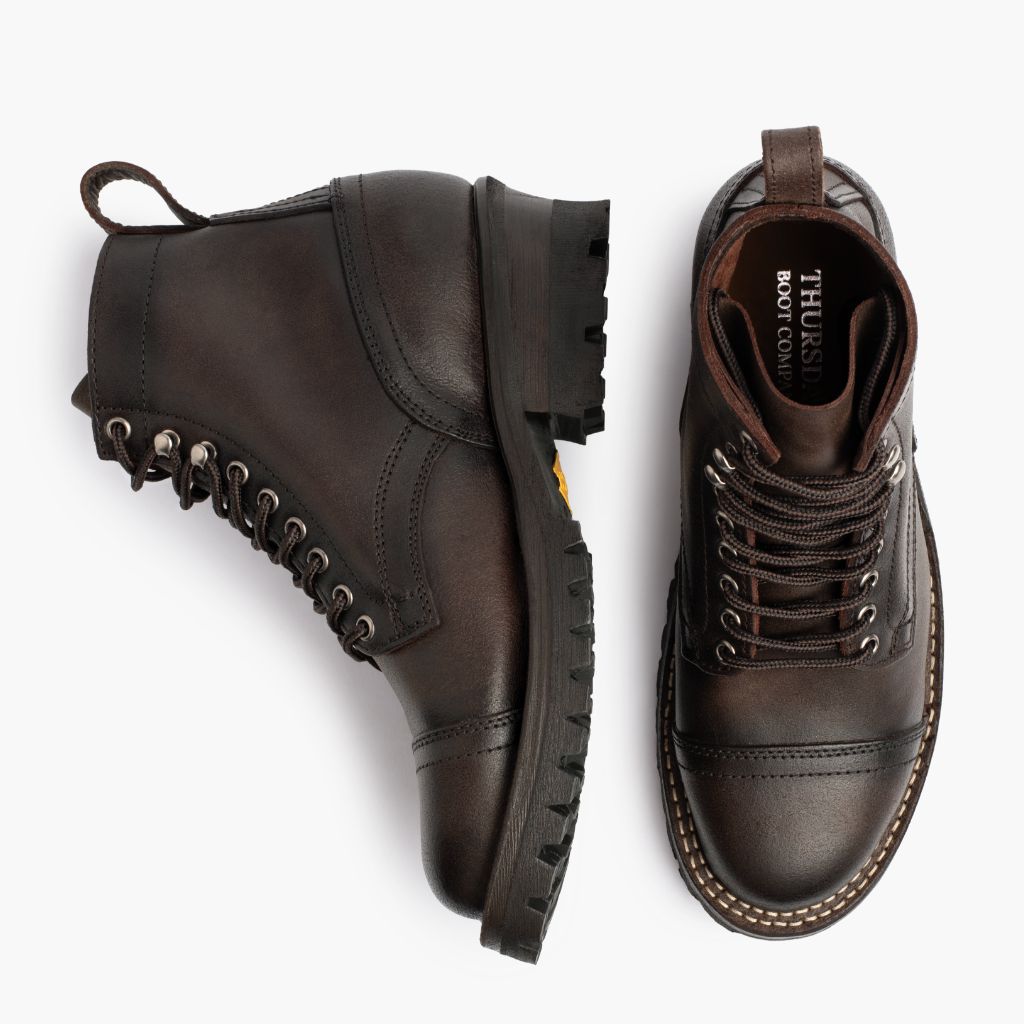Challenger Canyon Botas em couro para Homem - Contraforte reforçado e costuras duplas de precisão