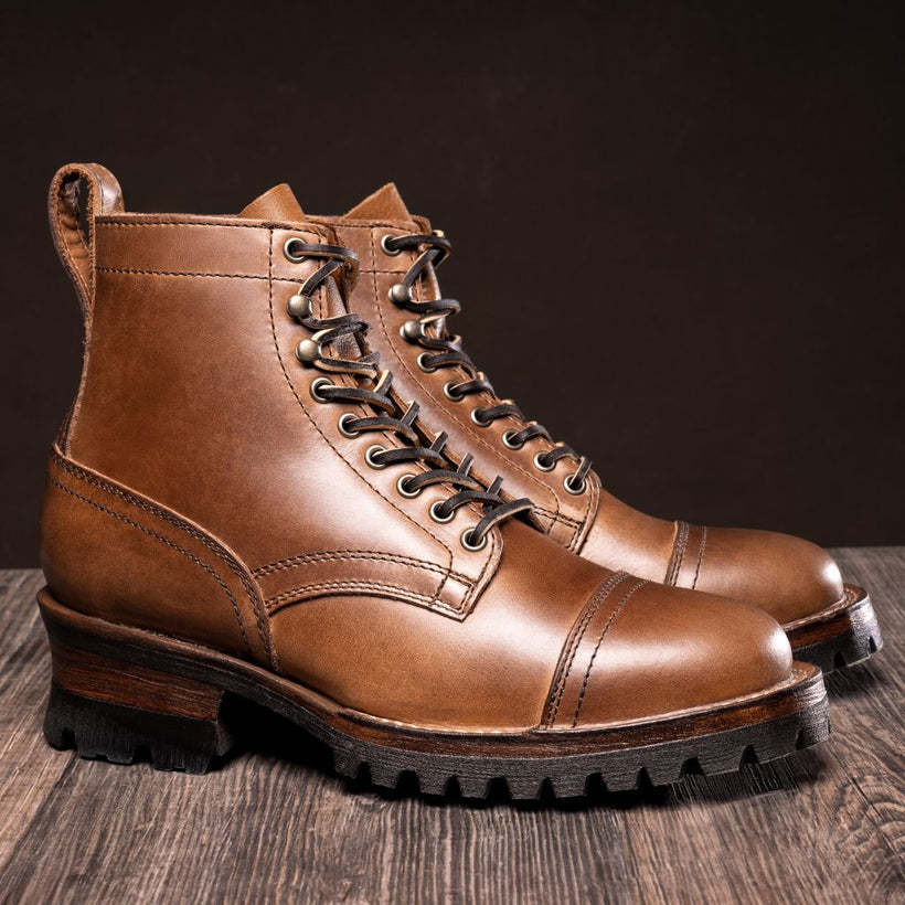 Challenger Sesame Double Shot Leather Boots para Homem
