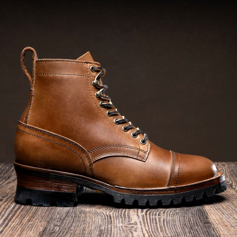Challenger Sesame Double Shot Leather Boots para Homem