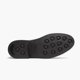 High-Traction Rubber Outsole & Lug Tread Pattern on Duke Brandy Leather Boots