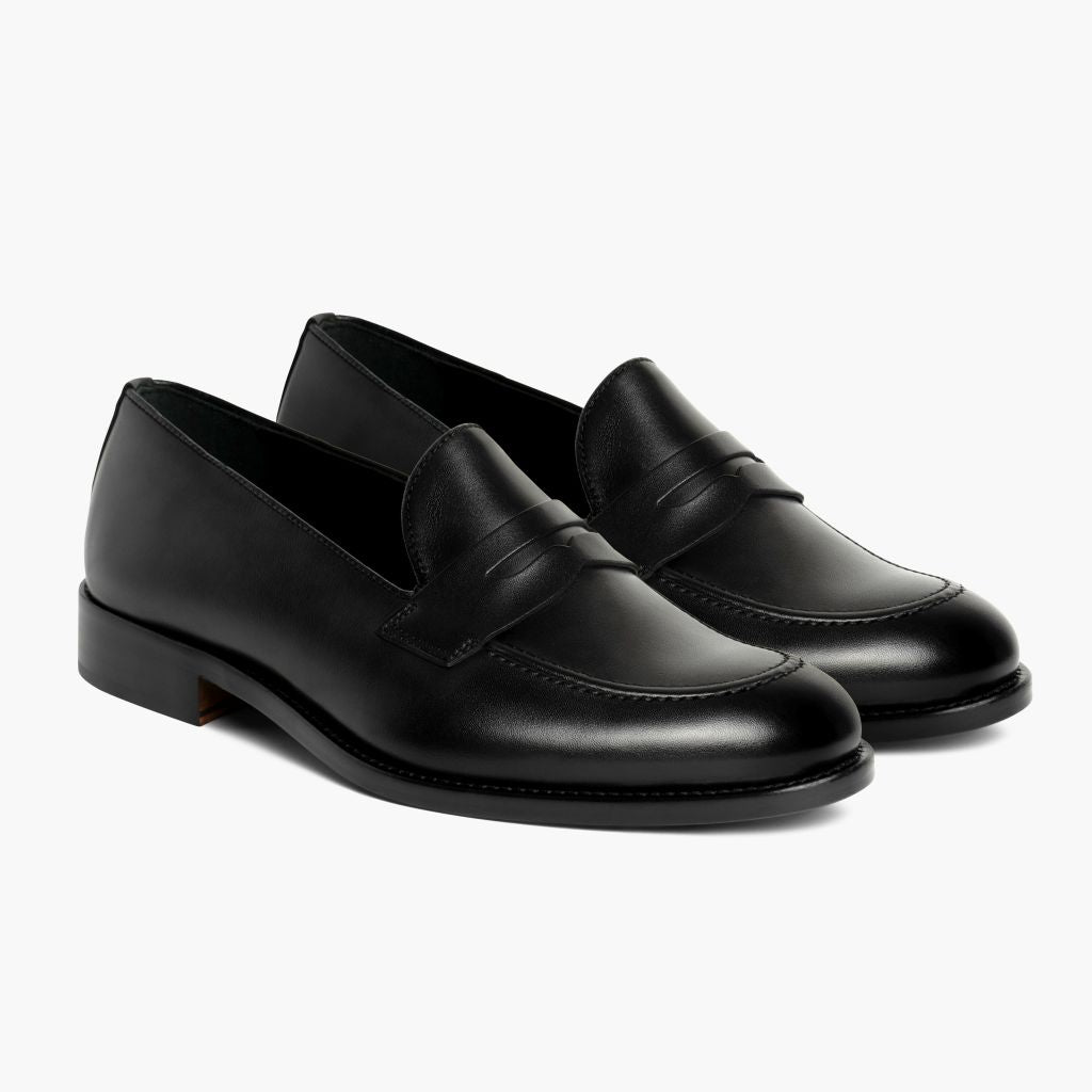 Lincoln Preto Sapatilhas em pele para Homem em couro bovino preto legítimo - Vista de perfil | Comprar online