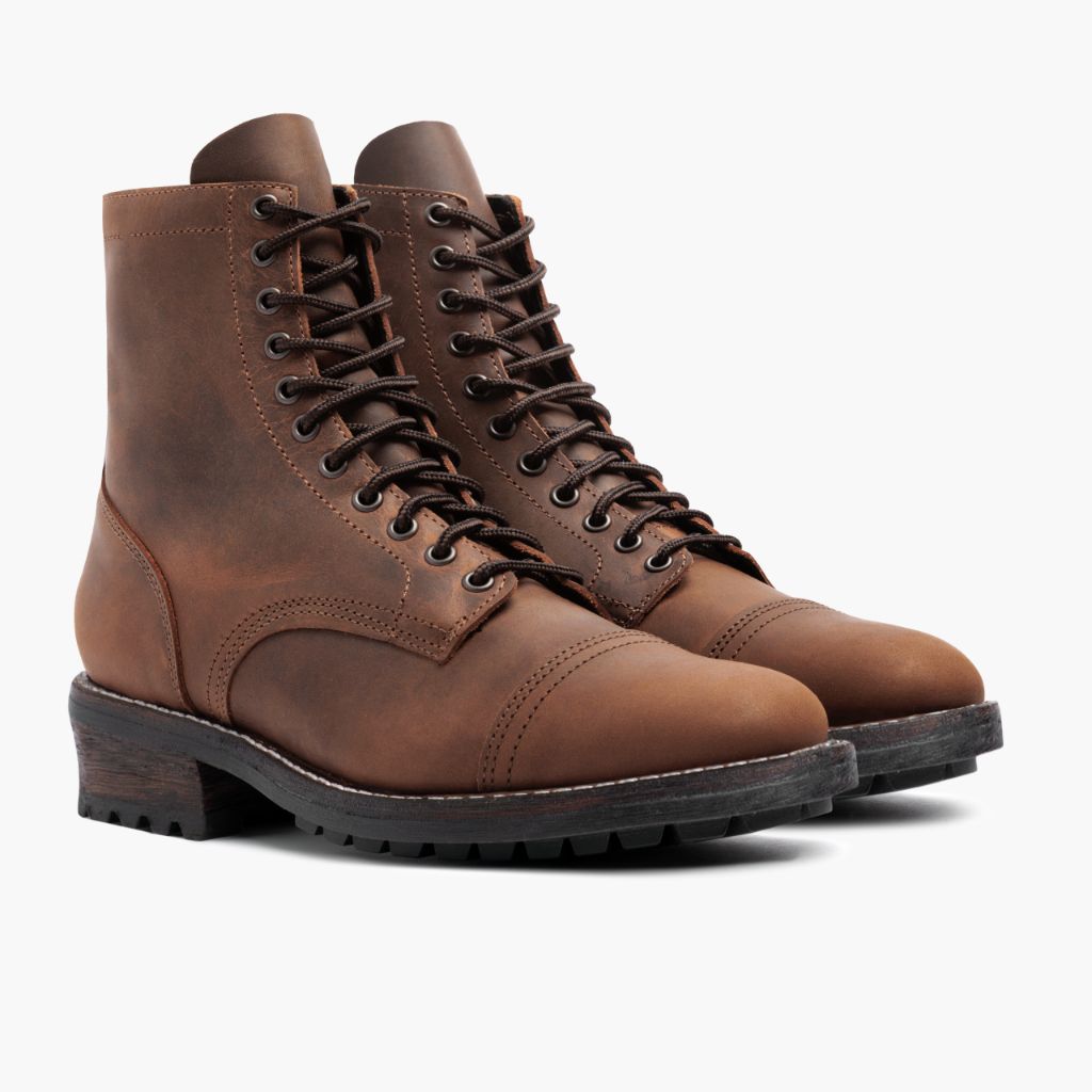 Logger Arizona Adobe Botas em couro para Homem in Classic Full-Grain Leather - Vista de perfil | Comprar online