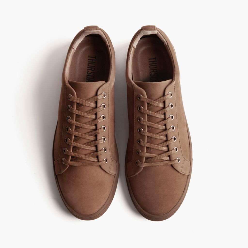Premier Low Top Pebble Sapatilhas em pele para Homem For Men - Contraforte reforçado e costuras duplas de precisão
