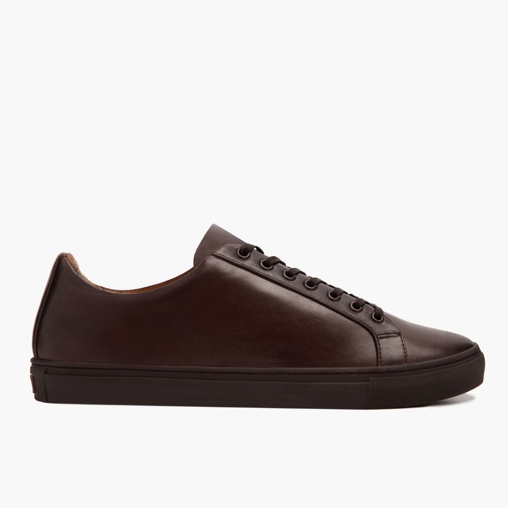 Classic Full-Grain leather Sneakers - Construção de vira Goodyear e biqueira