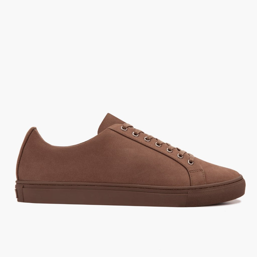 Classic Full-Grain leather Sneakers - Goodyear Welt Construction & Front Toe Box Detail