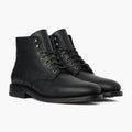 President Preto Matte Botas em couro para Homem