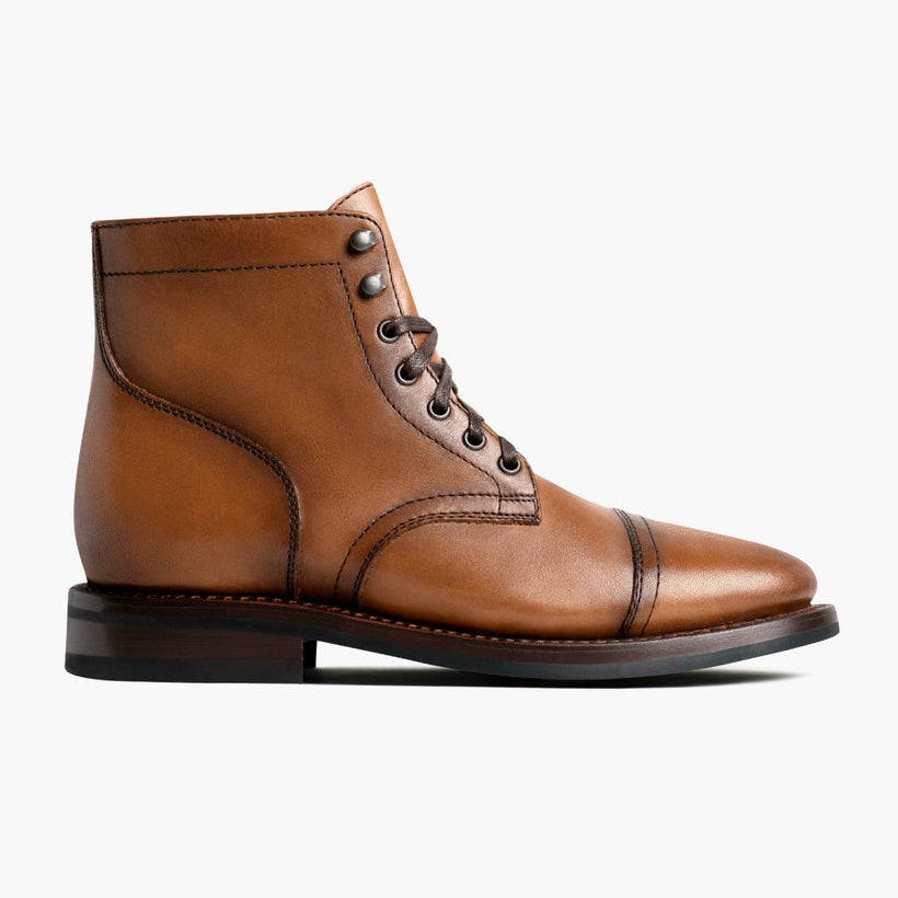 Captain Toffee Leather Boots para Homem