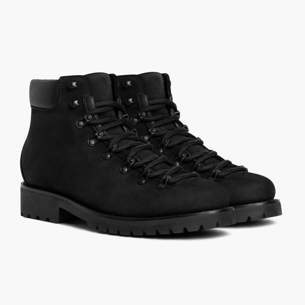 Commander Preto Matte Botas em couro para Homem em couro bovino preto legítimo - Vista de perfil | Comprar online