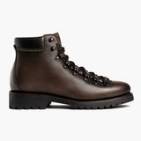 Classic Full-Grain leather Boots - Goodyear Welt Construction & Front Toe Box Detail