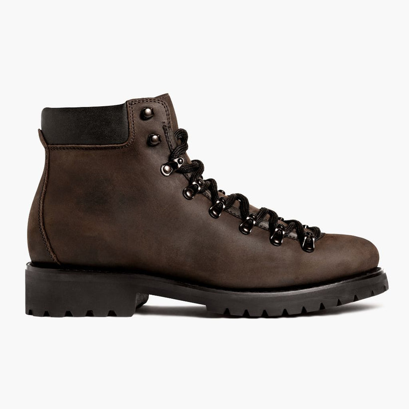 Commander Tobacco Leather Boots para Homem