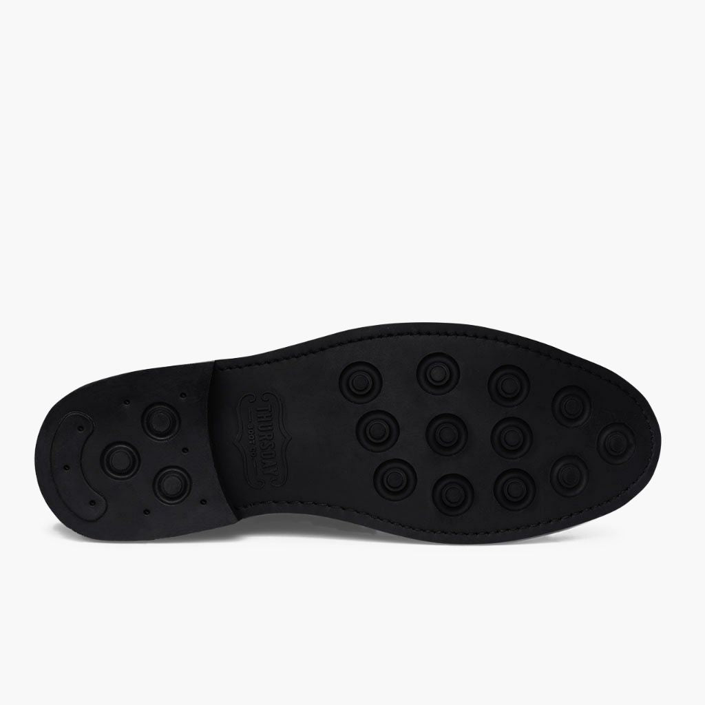 High-Traction Rubber Outsole & Lug Tread Pattern on Captain Canyon Botas em couro para Homem