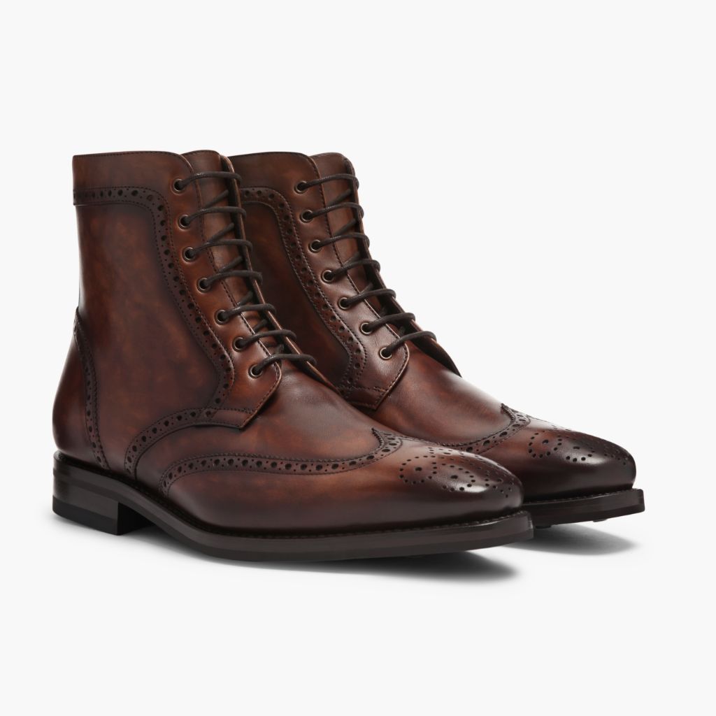 Wingtip Color #77 Botas em couro para Homem For Men in Classic Full-Grain Leather - Vista de perfil | Comprar online