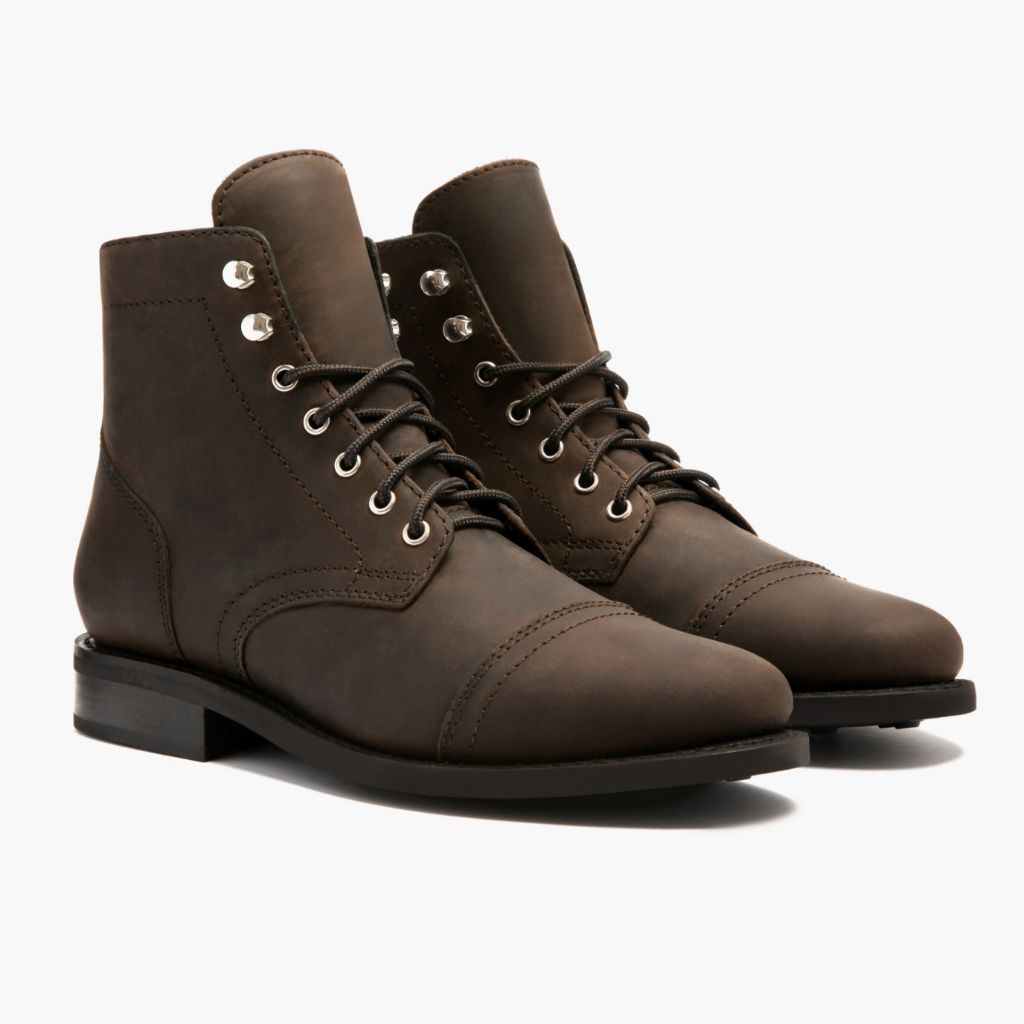 Classic Full-Grain leather Boots - Construção de vira Goodyear e biqueira