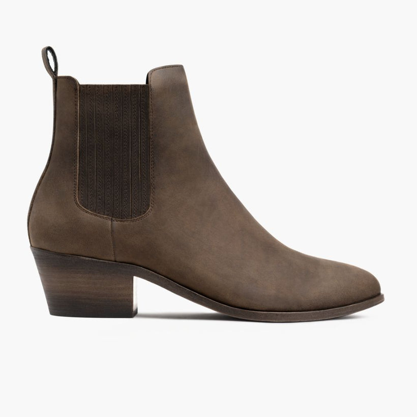 Dreamer Bootie Tobacco Leather Boots para Mulher