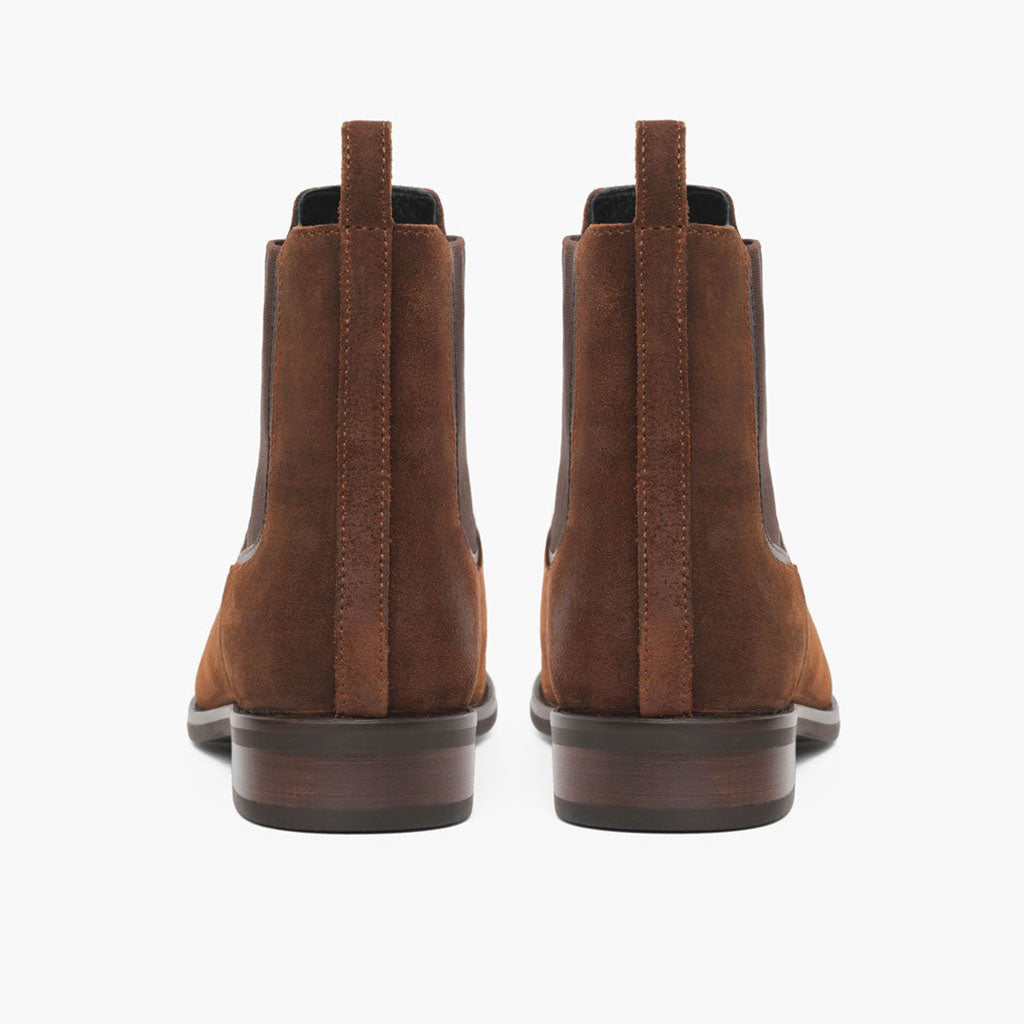 Duchess Glazed Ginger Botas em couro para Mulher - Contraforte reforçado e costuras duplas de precisão
