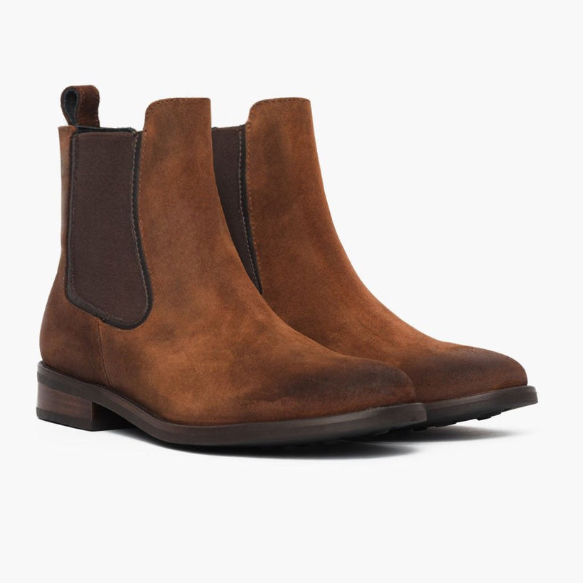 Duchess Glazed Ginger Leather Boots para Mulher