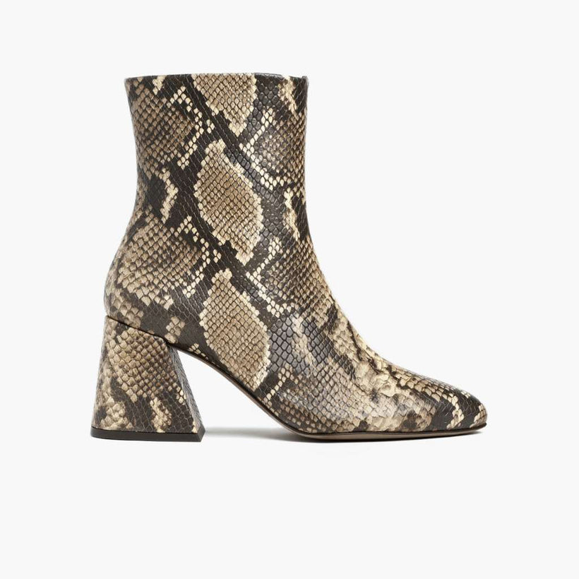 Heartbreaker Snake Print Botas em couro para Mulher
