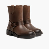 Classic Full-Grain leather Boots - Goodyear Welt Construction & Front Toe Box Detail