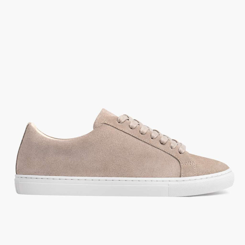 Premier Low Top Latte Leather Sneakers para Mulher