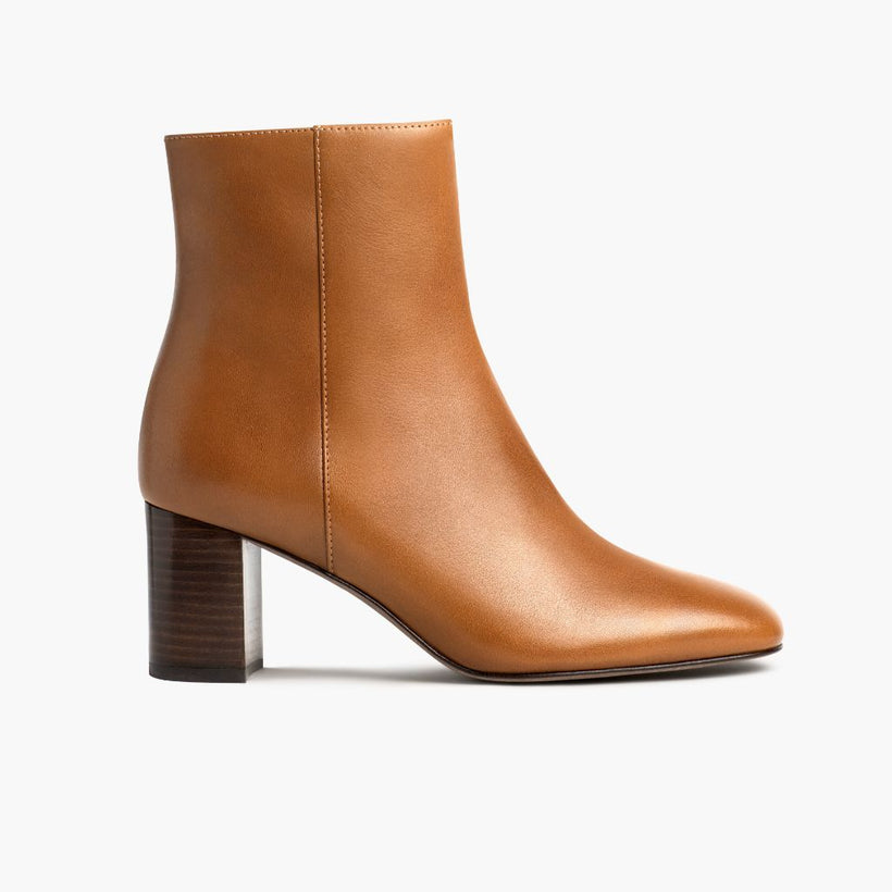 High Standard Toffee Botas em couro para Mulher