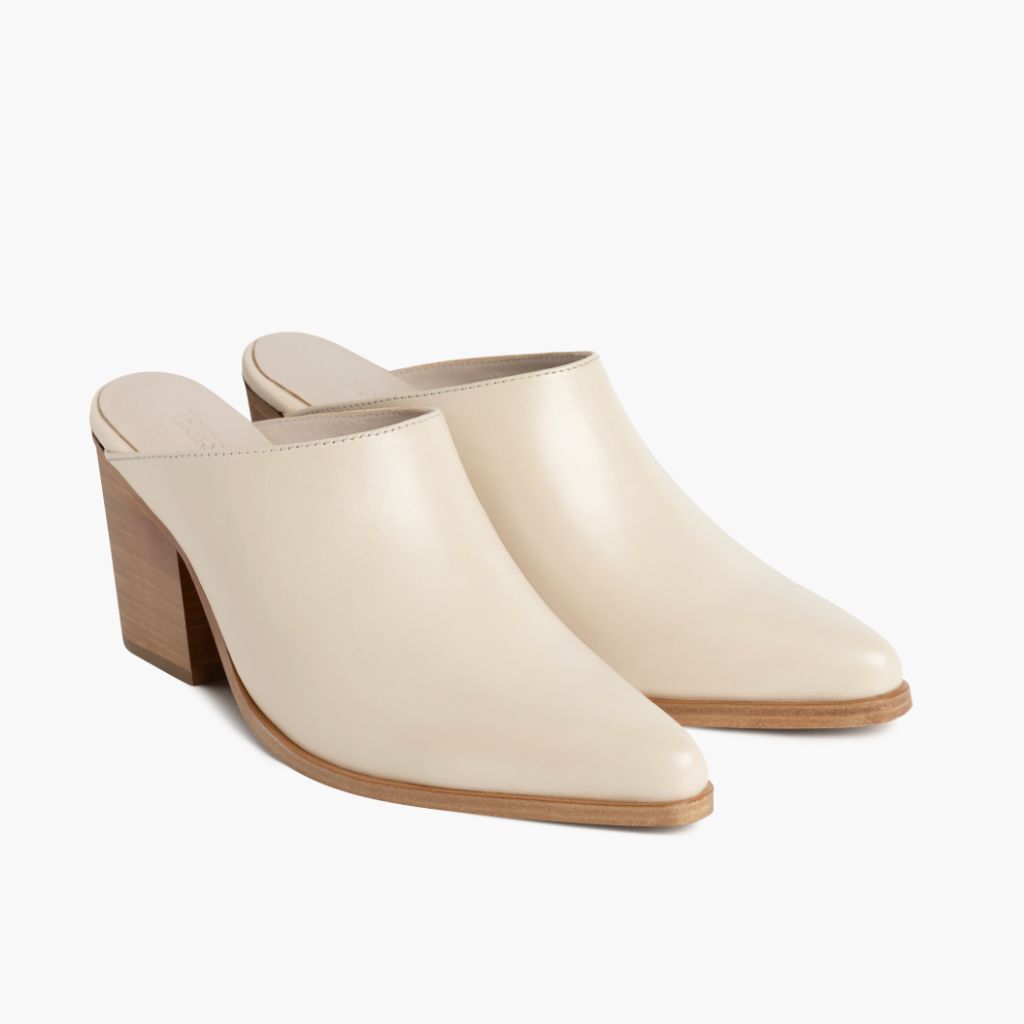 Summer Ivory Botas em couro para Mulher in Classic Full-Grain Leather - Vista de perfil | Comprar online