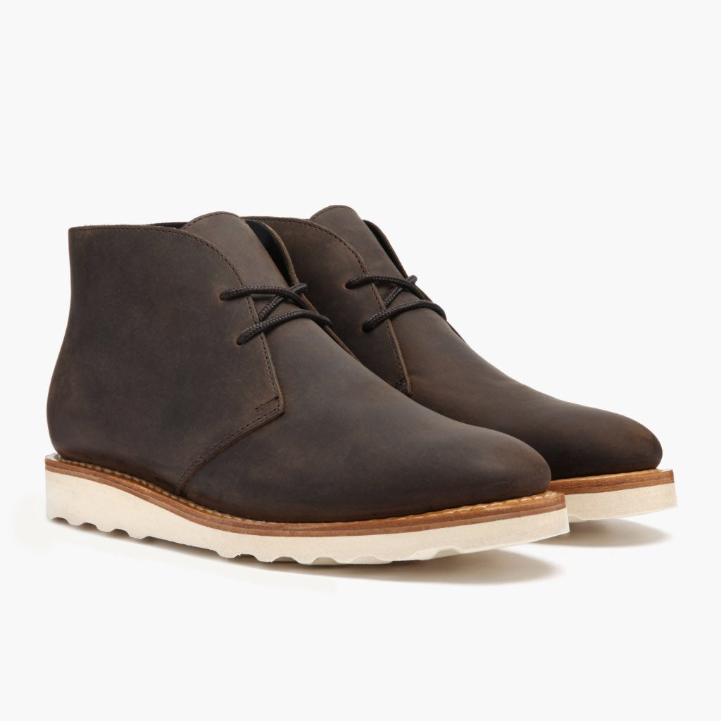 Scout Tobacco Botas em couro para Homem For Men in Classic Full-Grain Leather - Vista de perfil | Comprar online