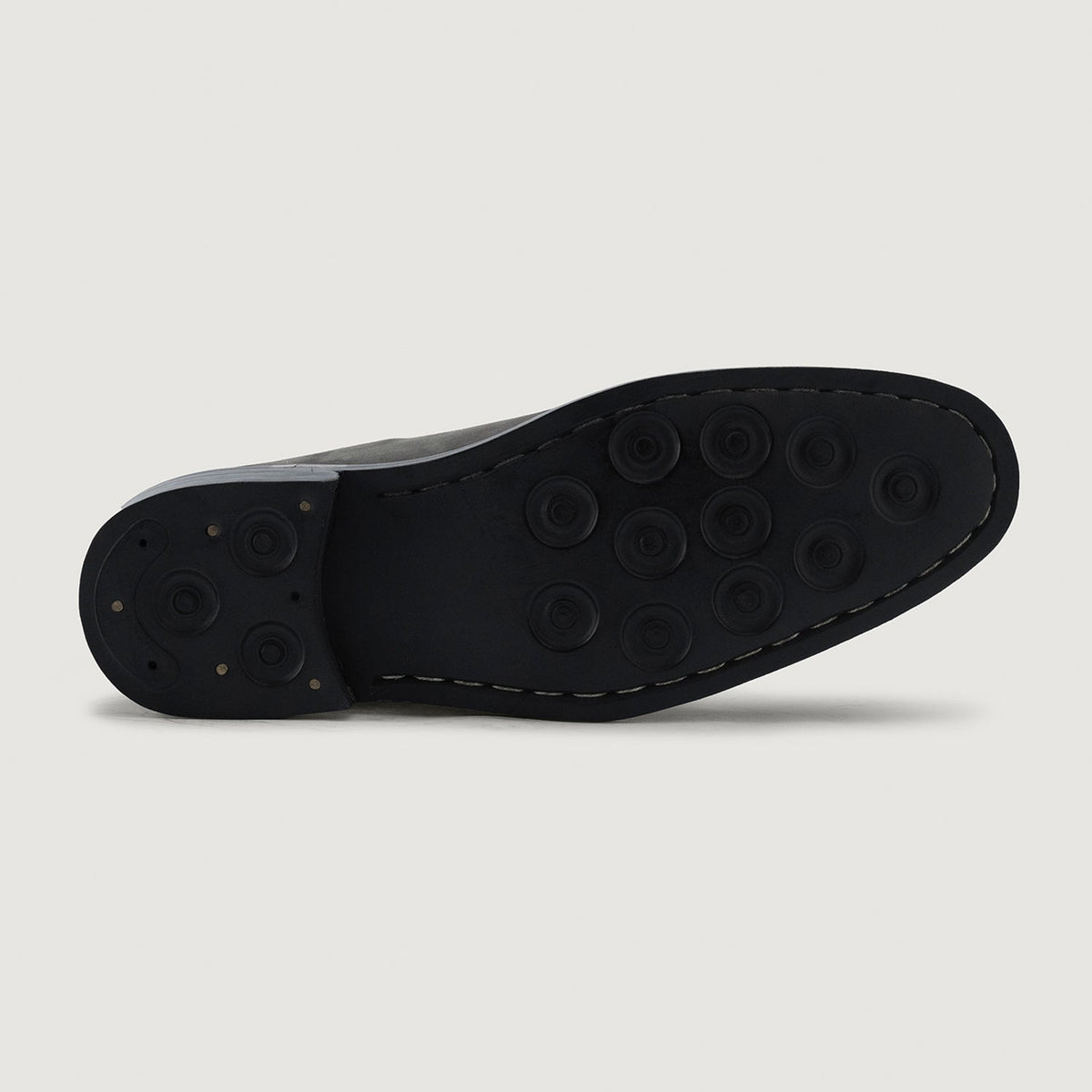 Clarkson Chelsea Grey Nubuck Botas em couro - StudGuard para Homem - Contraforte reforçado e costuras duplas de precisão