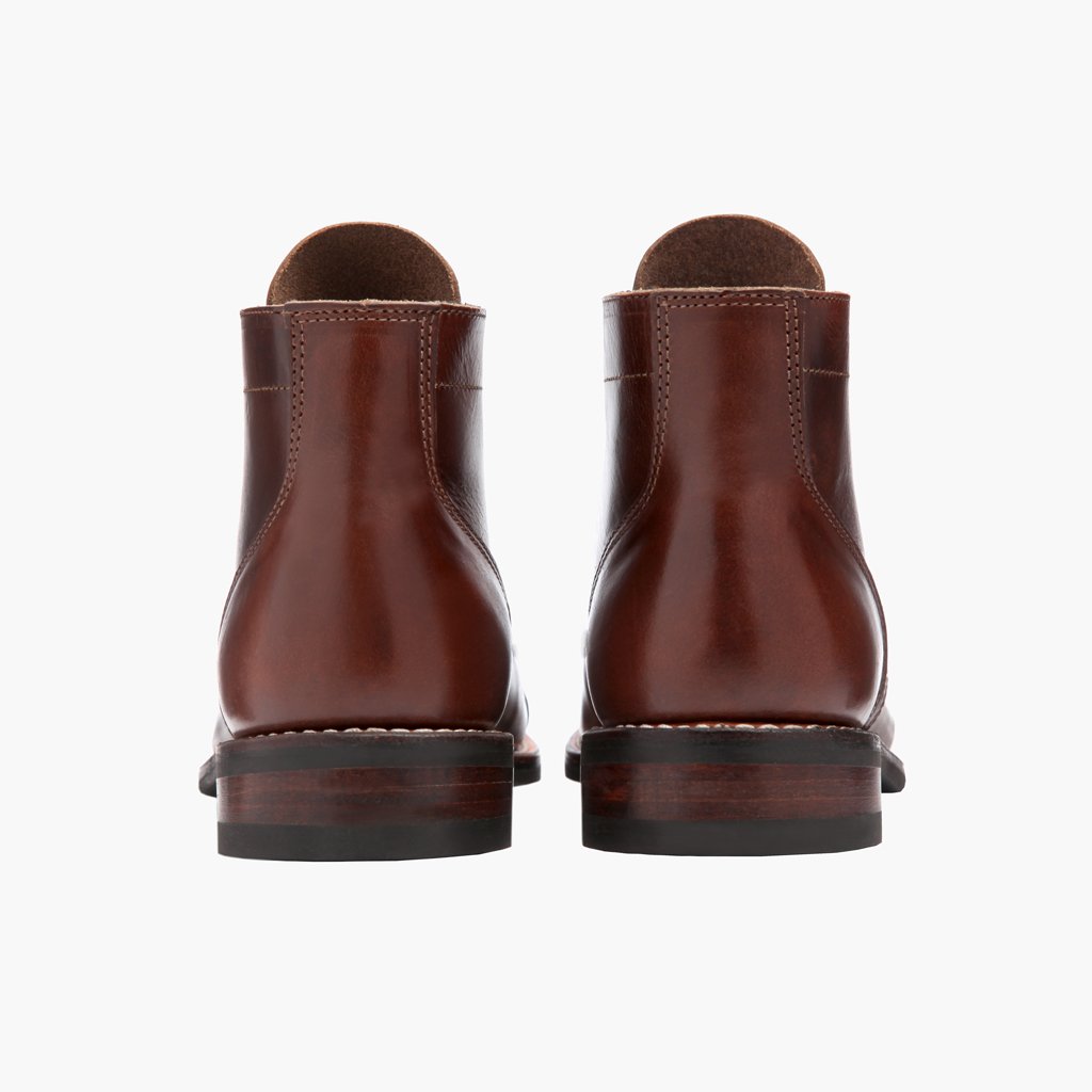Vanguard French Roast Botas em couro para Homem For Men - Contraforte reforçado e costuras duplas de precisão