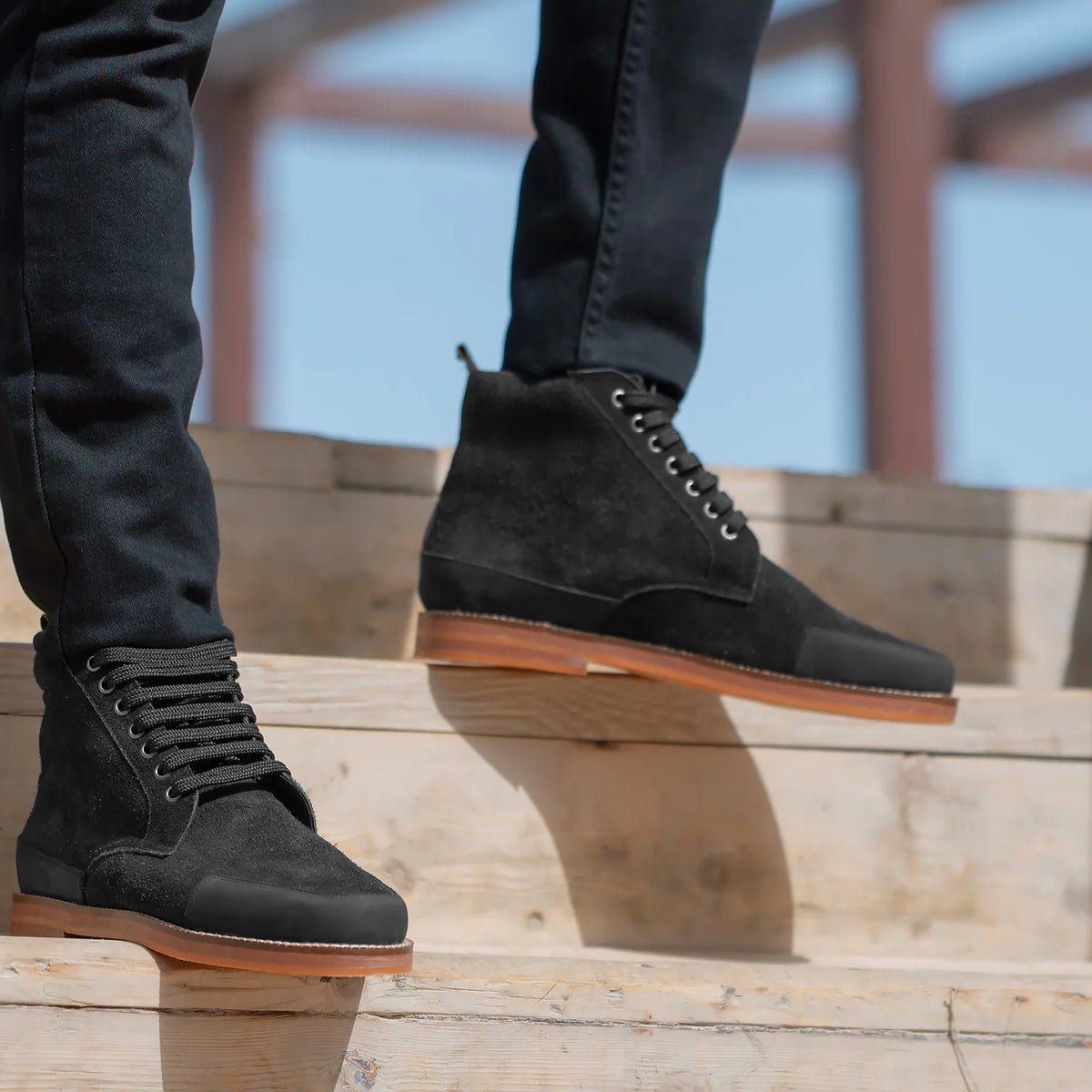 Orlaven Carnell Botas em couro para Homem footwear image 9