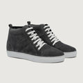 Marty High Top Grey Suede Sapatilhas em pele para Homem