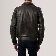 Alfred Blusão Bomber de Couro para Homem – alternate product view 5