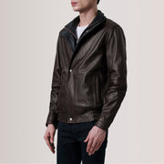 Alfred Blusão Bomber de Couro para Homem – alternate product view 3