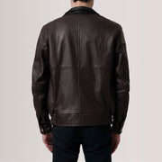 Alfred Blusão Bomber de Couro para Homem – alternate product view 5