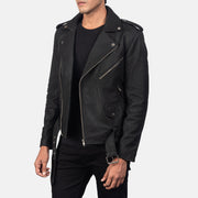 
Allaric Alley Jaqueta Biker de Couro para Homem – alternate product view 2