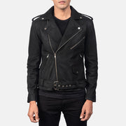 
Allaric Alley Jaqueta Biker de Couro para Homem – alternate product view 3