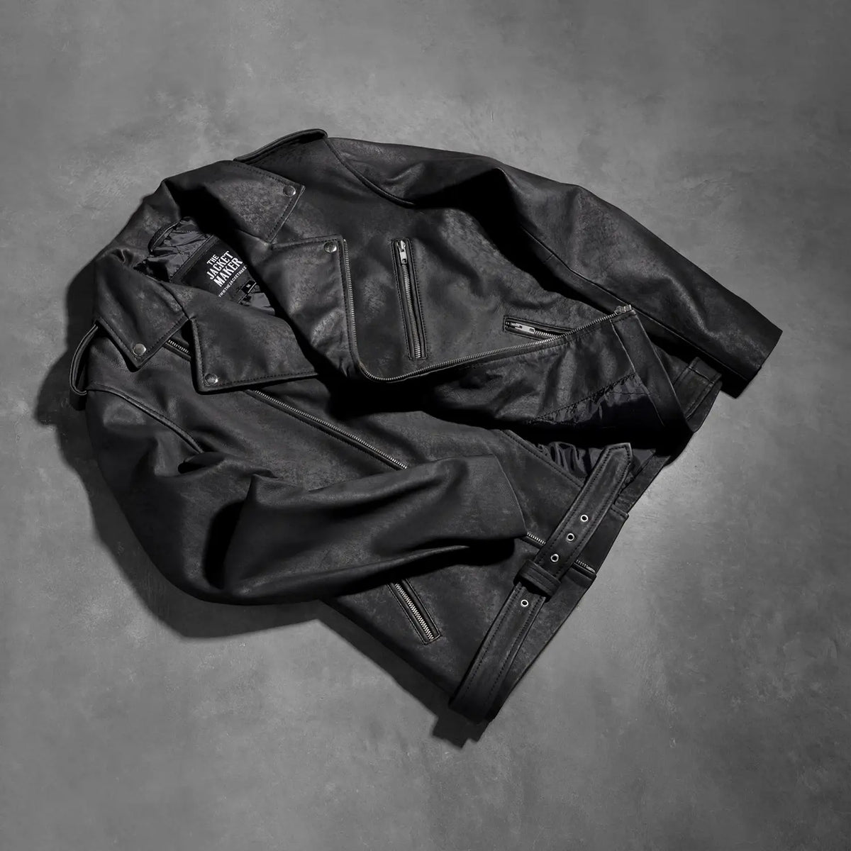 
Allaric Alley Jaqueta Biker de Couro para Homem – alternate product view 7