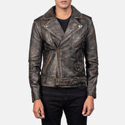 
Allaric Alley Jaqueta Biker de Couro para Homem – alternate product view 1