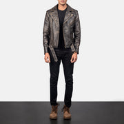
Allaric Alley Jaqueta Biker de Couro para Homem – alternate product view 4